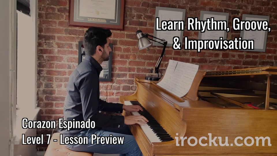 Corazon Espinado Piano Lesson- Preview 