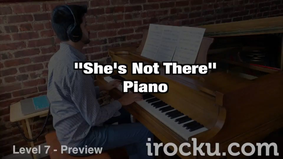 She's Not There Piano Lesson- Preview 
