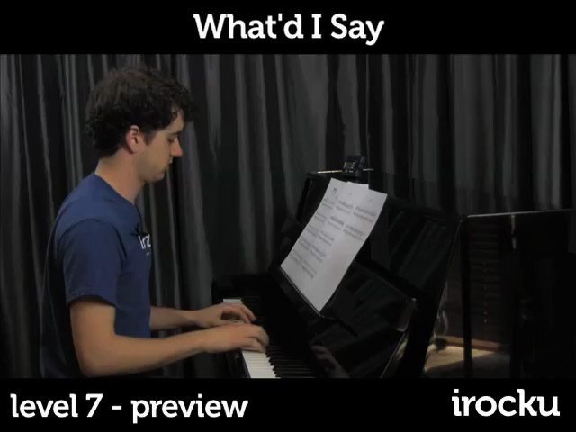 What'd I Say Piano Lesson- Preview 